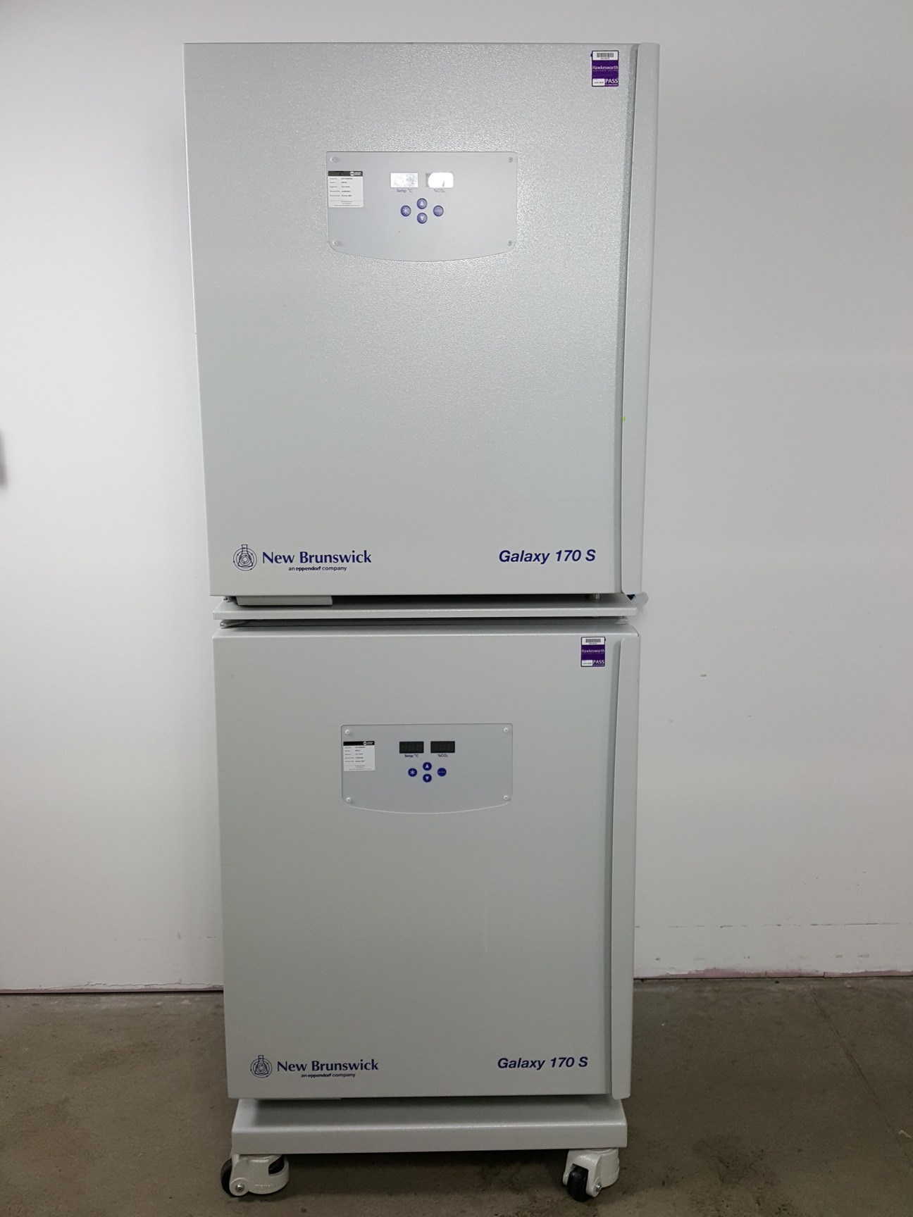 Image of Eppendorf New Brunswick Galaxy 170 S Laboratory Incubator Double Stack Lab