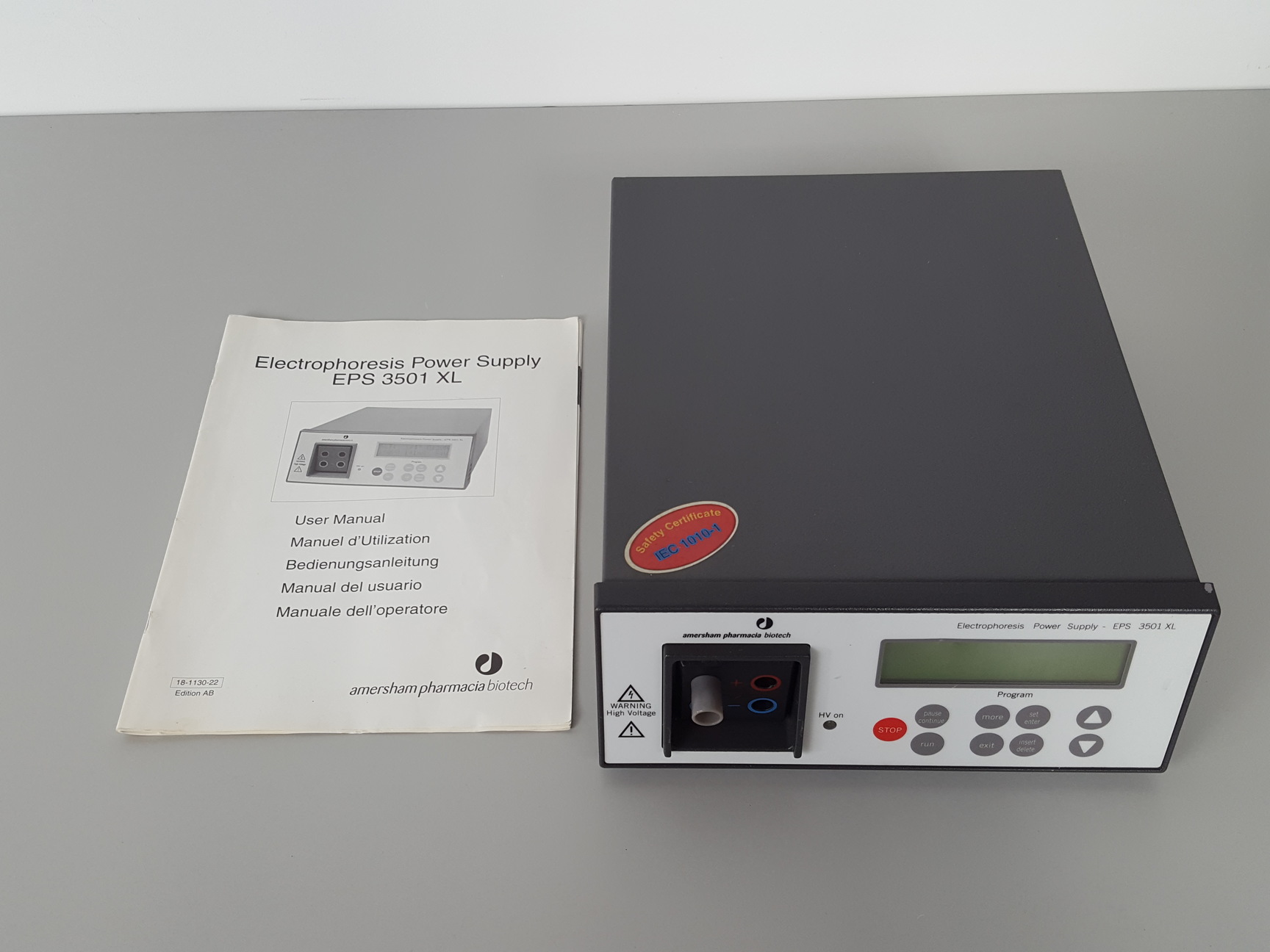 Image of Amersham Pharmacia Biotech EPS 3501 XL Electrophoresis Power Supply Lab