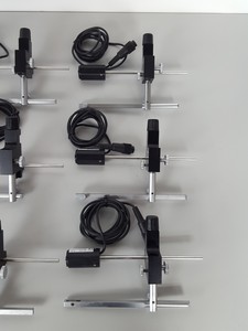 Thumbnail image of Lot of 8 Panlab s.l MLT0201 Force Transducers (5mg-25g) Lab