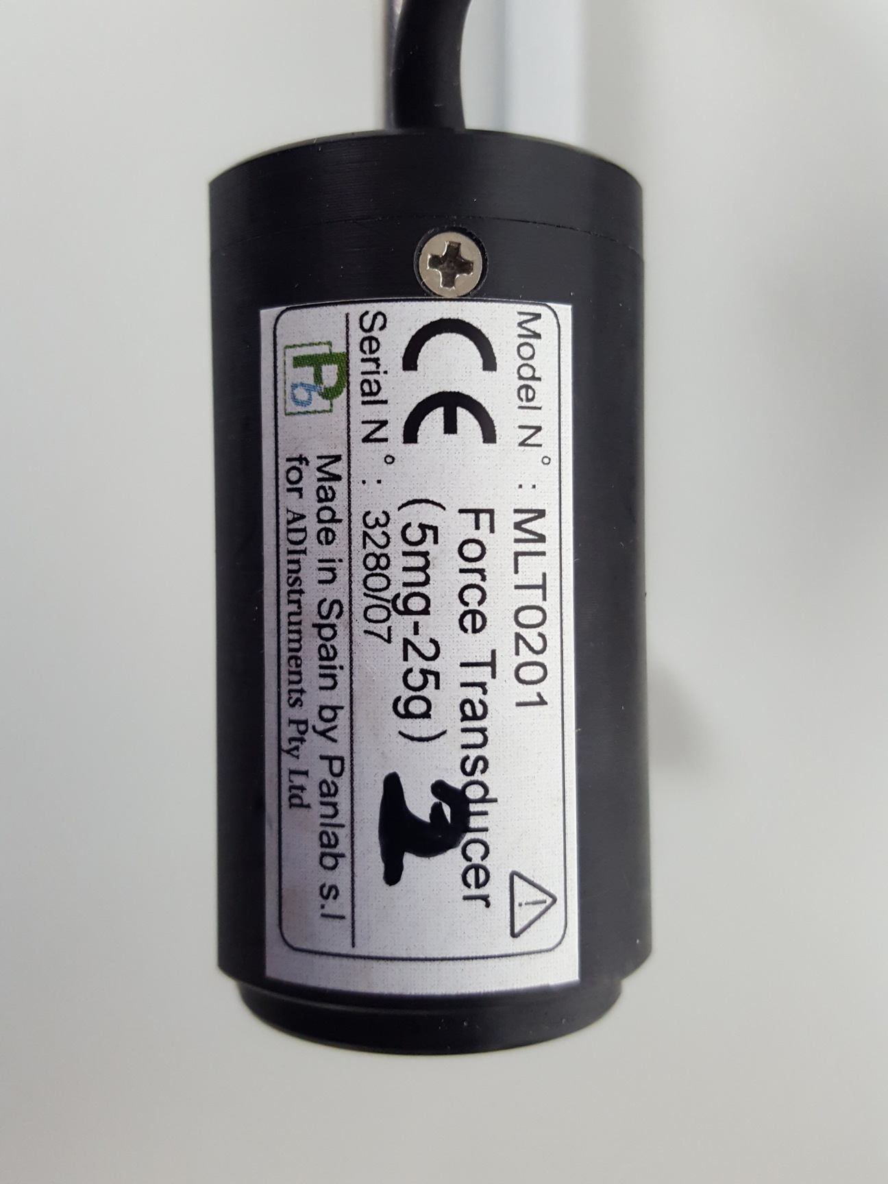 Image of Lot of 8 Panlab s.l MLT0201 Force Transducers (5mg-25g) Lab