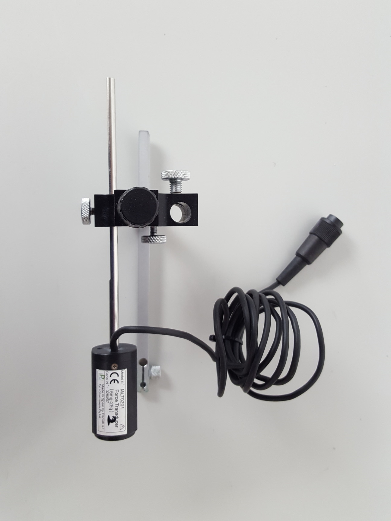 Image of Lot of 8 Panlab s.l MLT0201 Force Transducers (5mg-25g) Lab