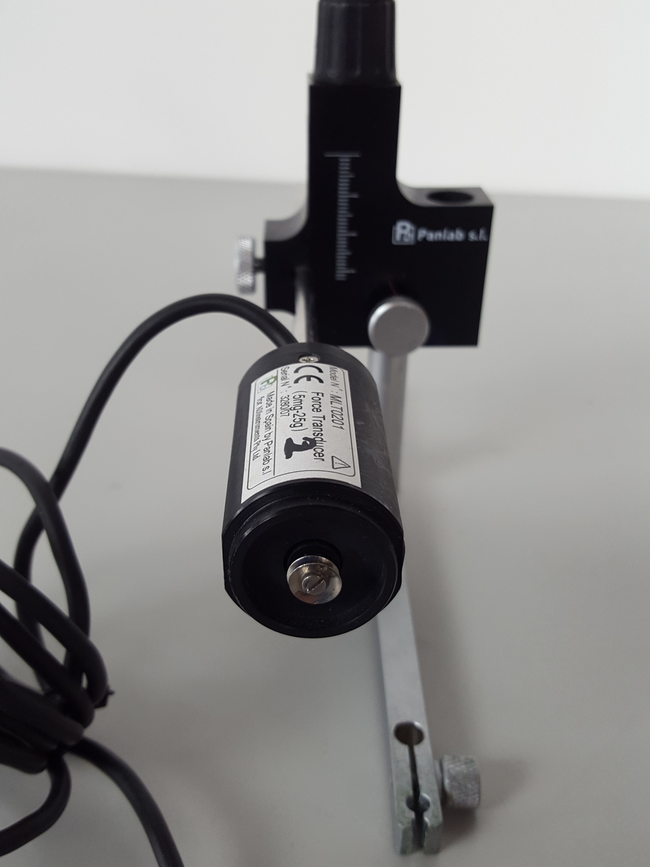 Image of Lot of 8 Panlab s.l MLT0201 Force Transducers (5mg-25g) Lab