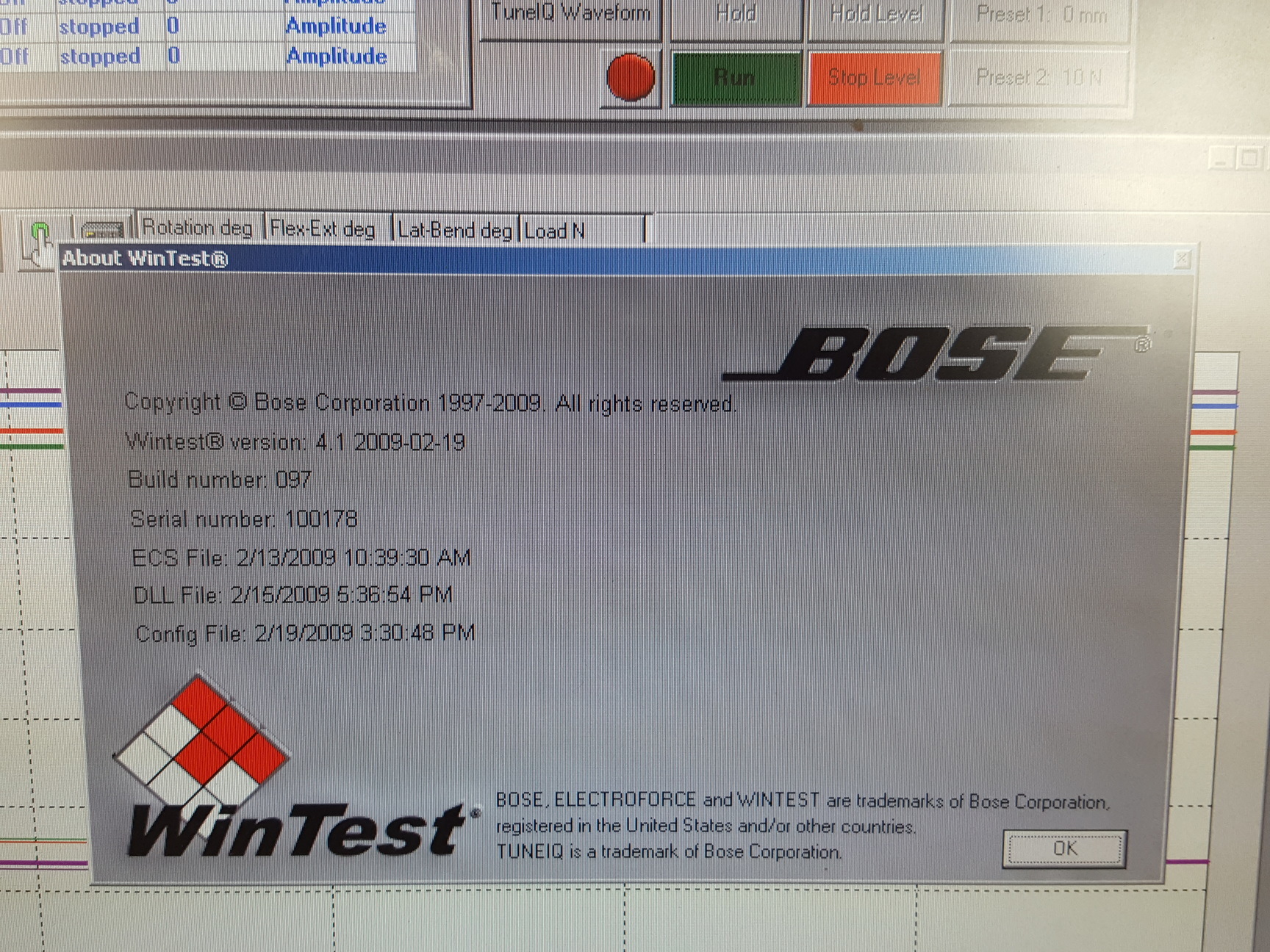 Image of Bose ElectroForce SDWS-1 Mechanical Test Lab Tension Compression Axial Rotation