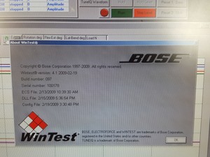 Thumbnail image of Bose ElectroForce SDWS-1 Mechanical Test Lab Tension Compression Axial Rotation