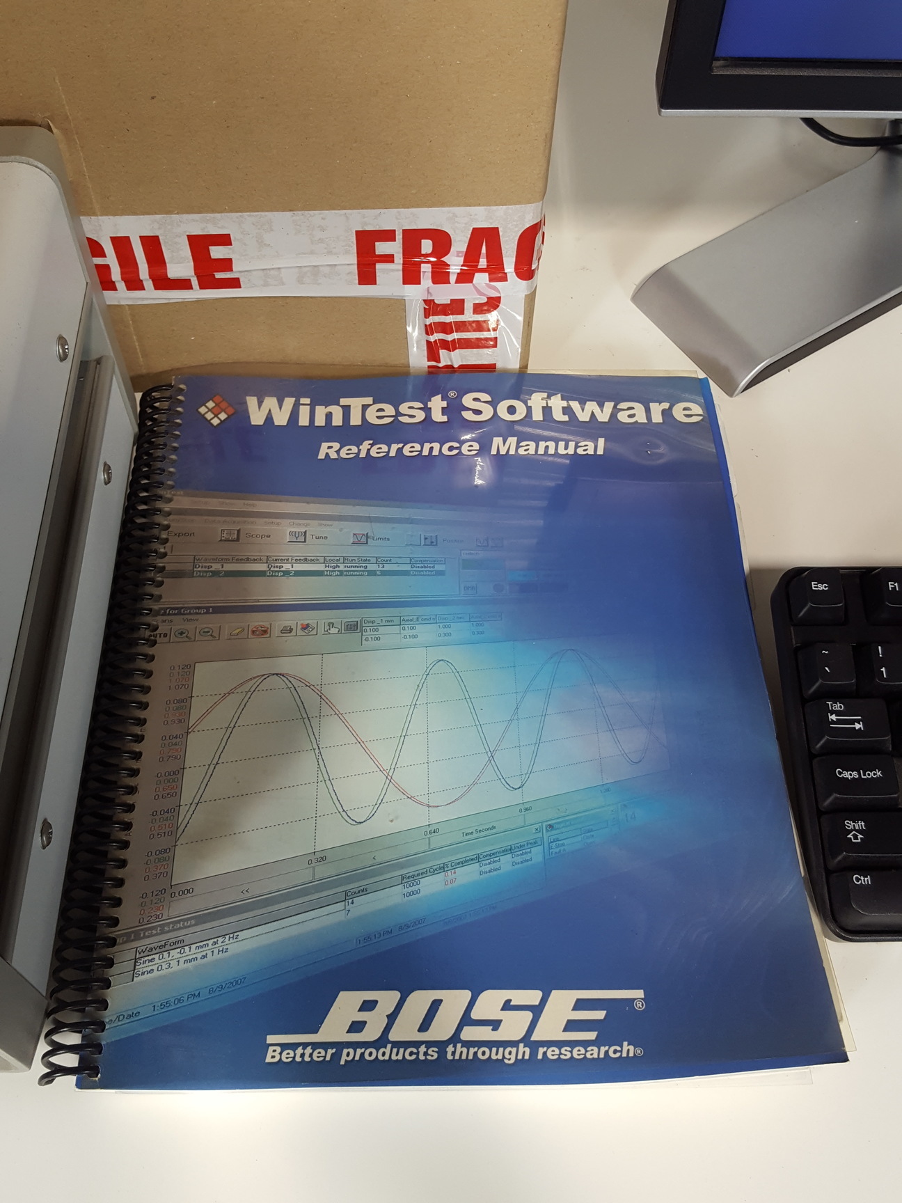 Image of Bose ElectroForce SDWS-1 Mechanical Test Lab Tension Compression Axial Rotation