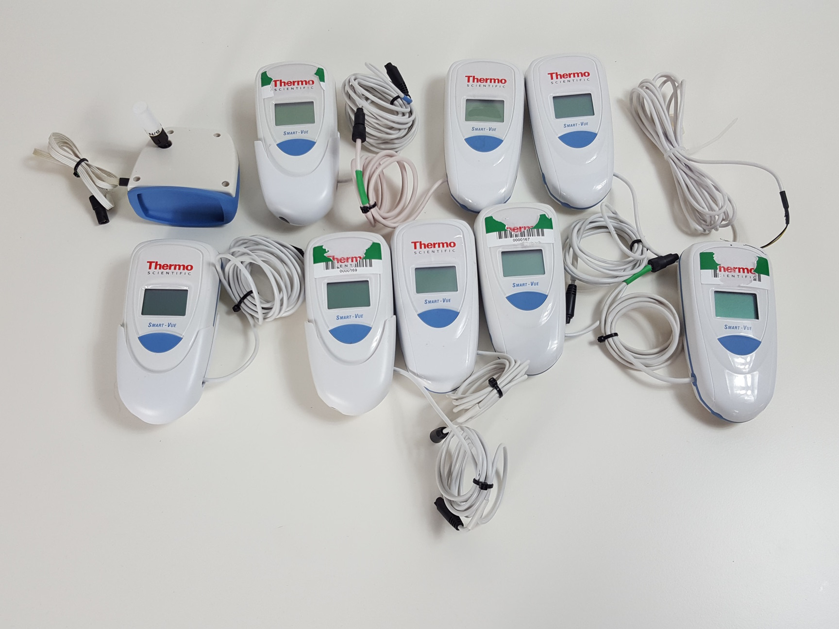 Image of 8 x Thermo Scientific Smart-Vue Handsets/ 868 Modules Lab -80 Freezer Probe