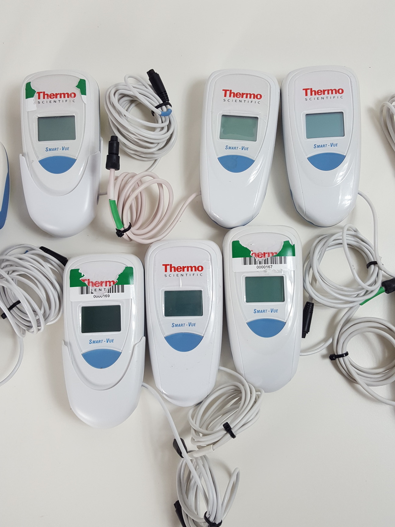 Image of 8 x Thermo Scientific Smart-Vue Handsets/ 868 Modules Lab -80 Freezer Probe