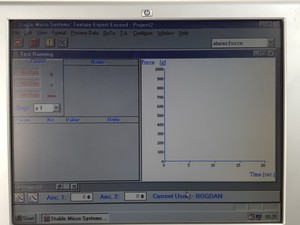 Thumbnail image of Stable Micro Systems TA-XT2i Texture Analysis System Lab