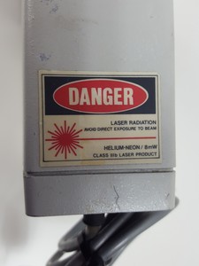 Thumbnail image of Spectra-Physics 143 Helium-Neon 8mW Laser, Exciter Model 247 & Base Lab