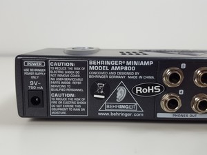 Thumbnail image of Behringer Mini Amp 4 Channel Headphone Amp Model AMP800