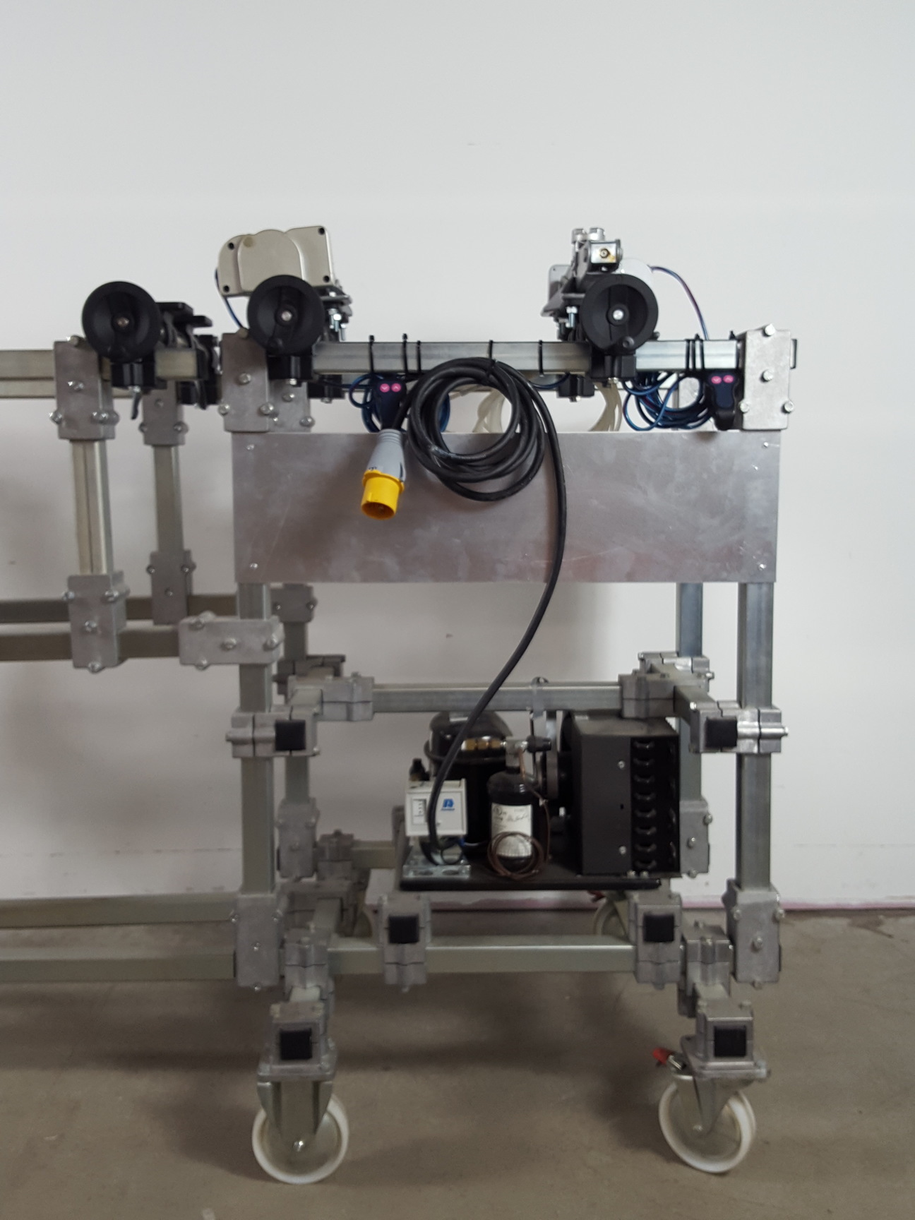 Image of Physics Equipment Mounting & Alignment Set + Compressor Lab Ranco Movie Prop