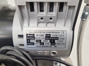 Thumbnail image of Planet Air PI 120-25 Air Compressor 1425/1275rpm 86/100L/min 8bar