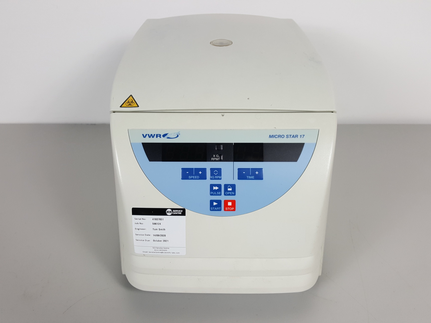 Image of VWR Micro Star 17 Laboratory Centrifuge + 24-Tube Rotor Lab