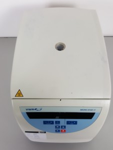 Thumbnail image of VWR Micro Star 17 Laboratory Centrifuge + 24-Tube Rotor Lab