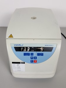 Thumbnail image of VWR Micro Star 17 Laboratory Centrifuge + 24-Tube Rotor Lab
