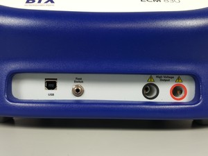 Thumbnail image of BTX ECM 830 Square Wave Electroporation System Cat No 45-0662 Lab - 2018