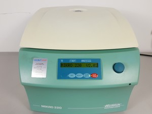 Thumbnail image of Hettich Zentrifugen Mikro 220 Micro Centrifuge + 18000rpm 24x3g Tube Rotor Lab