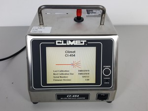 Thumbnail image of CLiMET CI-454 50 LPM Particle Counter Lab - 2018