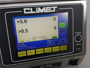 Thumbnail image of CLiMET CI-454 50 LPM Particle Counter Lab - 2018