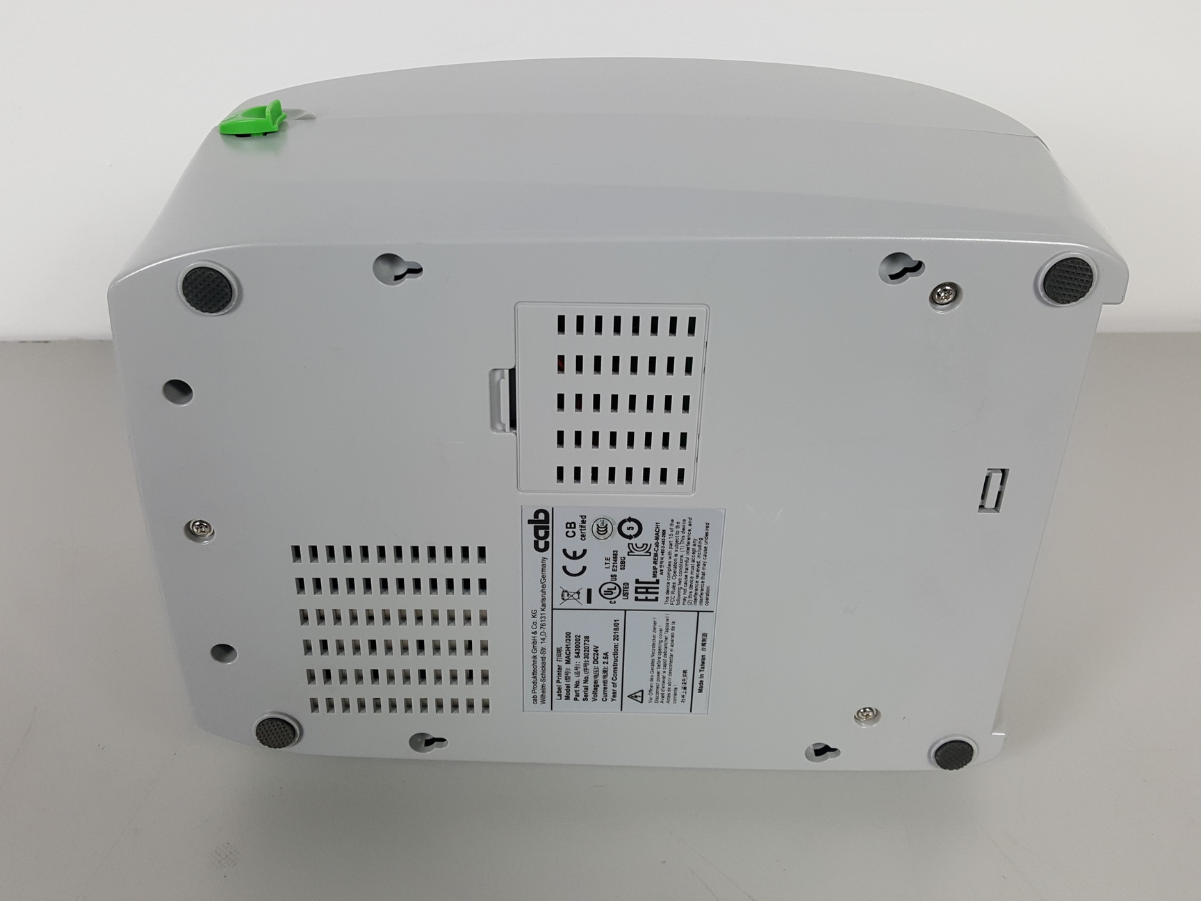 Image of CAB Mach 1 Label Printer Part no. 5430002 - 2018