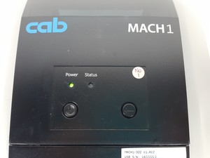 Thumbnail image of CAB Mach 1 Label Printer Part no. 5430002 - 2018