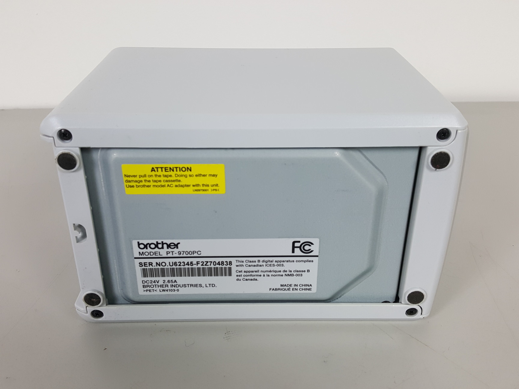 Image of Brother P-Touch PT-9700PC High Speed Industrial Label Printer