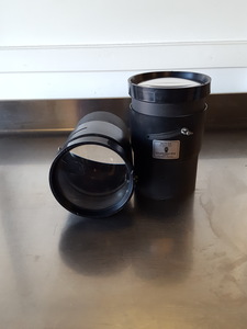 Thumbnail image of Pair of Delta II-D U.S. Precision Lenses Projection TV Focusing Lens