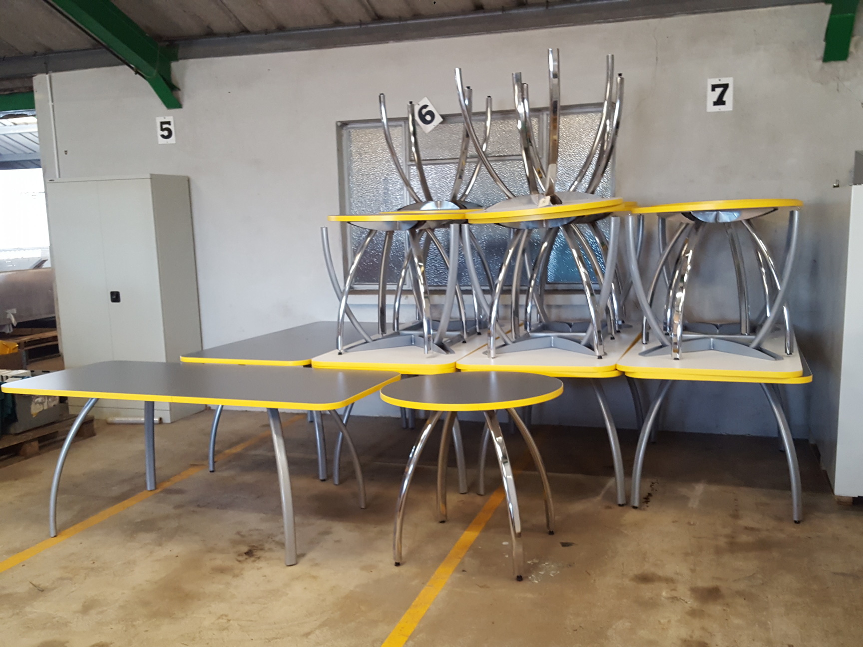 Image of Job Lot of 18 Dining Tables Catering Furniture Equipment