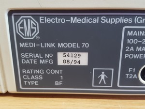 Thumbnail image of EMS Electro-Medical Supplies Model 70/72 Medi-Link Ultrasound Lab