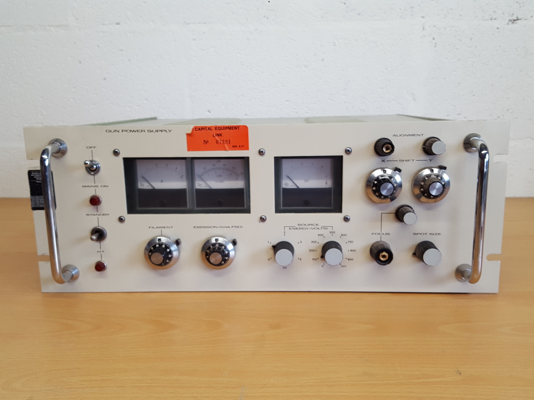 Image of V.G. Electronics Ltd Model 400 Gun Power Supply Lab