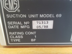 Thumbnail image of EMS Medi-Link Scanning System- Ultrasound, Shortwave, Interface, Suction 70A Lab