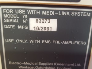 Thumbnail image of EMS Medi-Link Ultrasound Scanning System Control Module 70A EMG Suction Units 