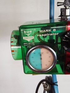 Thumbnail image of Bird Corporation Mark 8 Respirator & Stand Lab Pulmonary Performance 