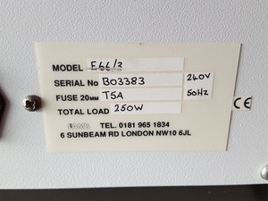 Thumbnail image of RA LAMB Model E66/3 Laboratory Cold Plate Lab