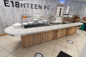 Thumbnail image of Hot Food Servery Counter / Buffet Commercial Catering Equipment - Hotplates