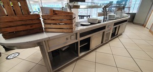 Thumbnail image of Hot Food Servery Counter / Buffet Commercial Catering Equipment - Hotplates