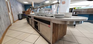 Thumbnail image of Hot Food Servery Counter / Buffet Commercial Catering Equipment - Hotplates