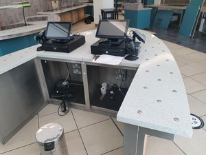 Thumbnail image of Hot Food Servery Counter / Buffet Commercial Catering Equipment - Hotplates