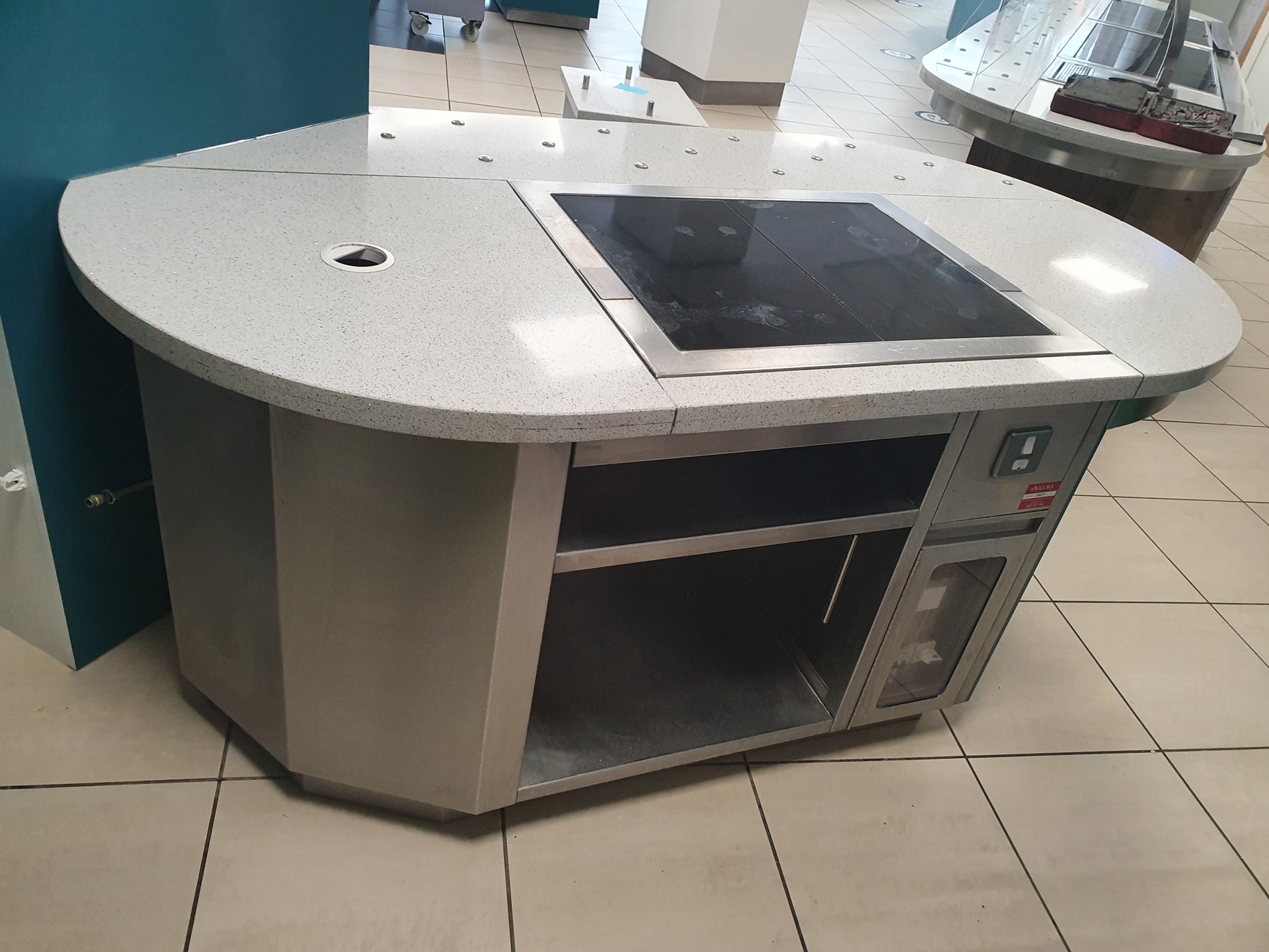 Image of Hot Food Servery Counter / Buffet Commercial Catering Equipment - Hotplates