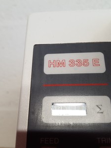 Thumbnail image of Microm HM 335 E Electronic Microtome Lab