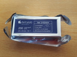 Thumbnail image of 5000x DELTALAB Glass Slide Covers D102424 Lab