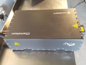 Thumbnail image of Coherent Chameleon Laser, Controller & Cooling Unit MRU 1000 VERDI-10W Lab