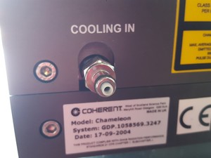 Thumbnail image of Coherent Chameleon Laser, Controller & Cooling Unit MRU 1000 VERDI-10W Lab