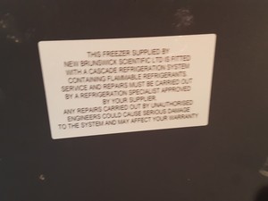 Thumbnail image of New Brunswick Scientific U570 - 86G Premium Ultra Low Temperature Freezer  Lab