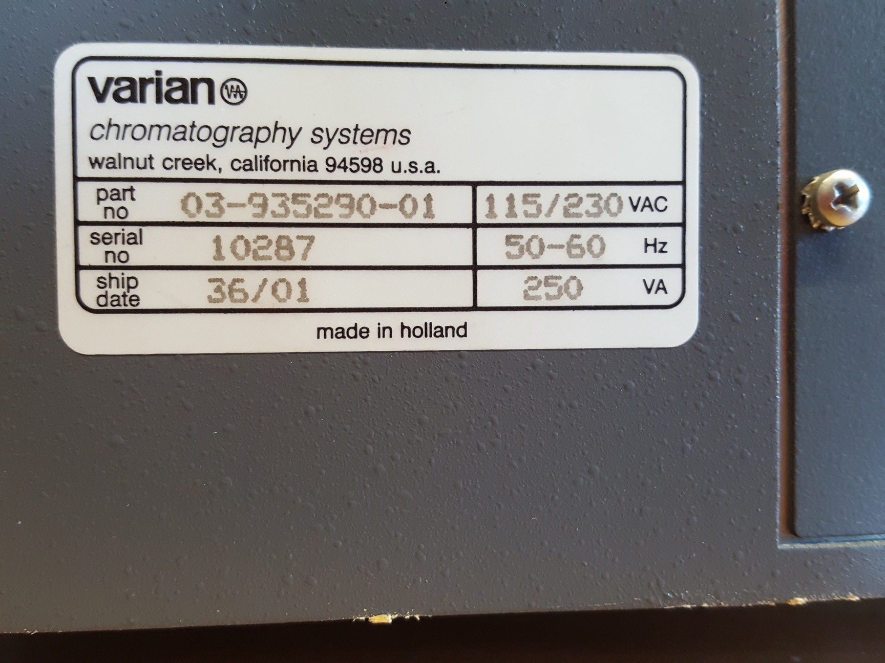 Image of Varian ProStar Model 410 HPLC Autosampler Lab