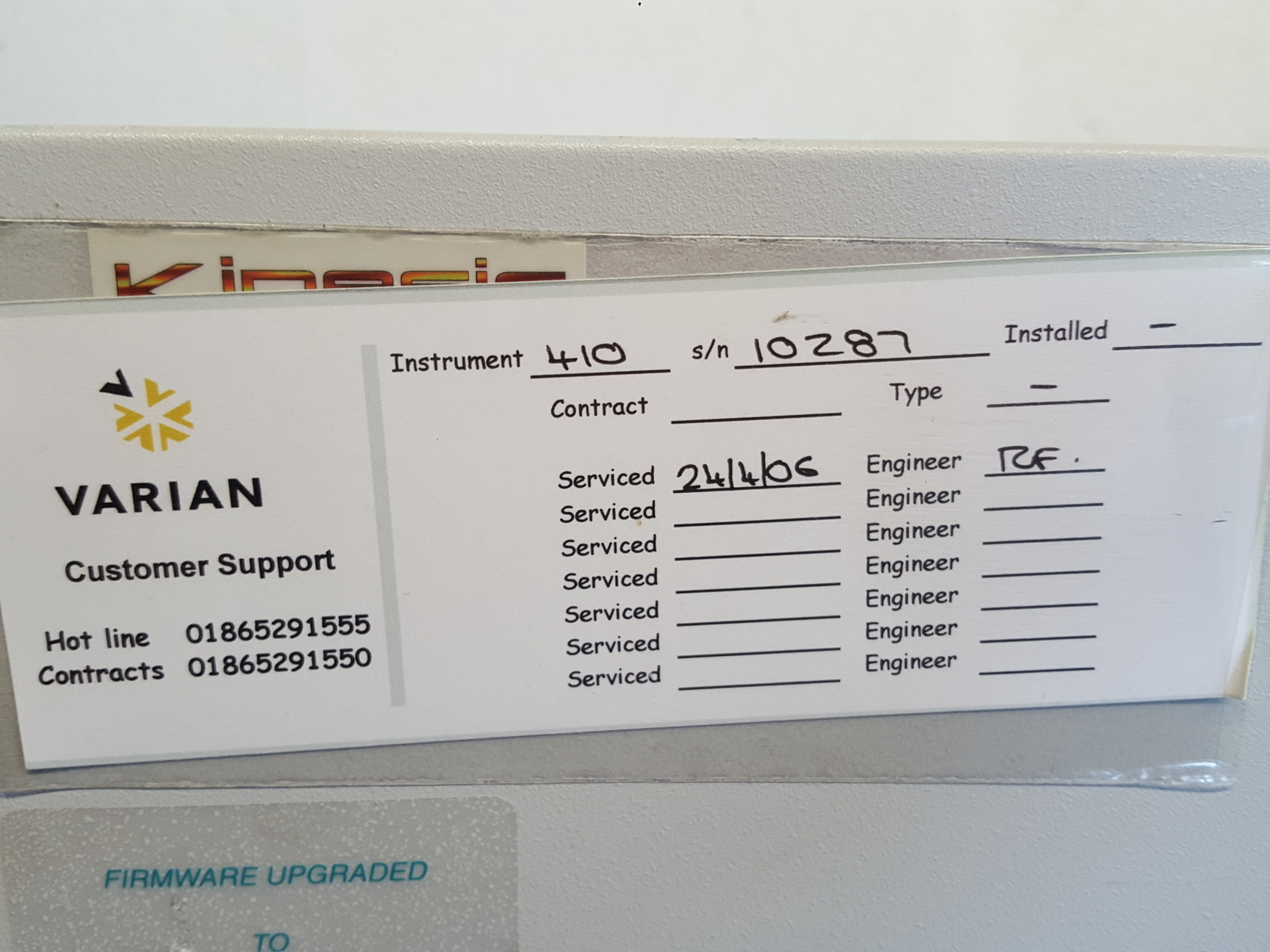 Image of Varian ProStar Model 410 HPLC Autosampler Lab
