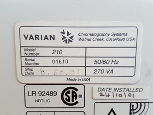 Thumbnail image of Varian ProStar Model 210 Solvent Delivery Module for HPLC System Lab