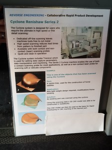 Thumbnail image of Renishaw Cyclone 2 3D Reverse Engineering Touch Probe Scanner + PC & Software