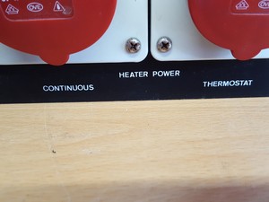 Thumbnail image of Leybold-Heraeus HR10 Bakeout Control 861 910 Lab