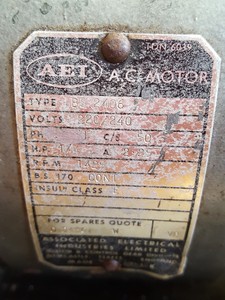 Thumbnail image of Speedivac High Vacuum Pump Two Stage Model 2SC20A Lab